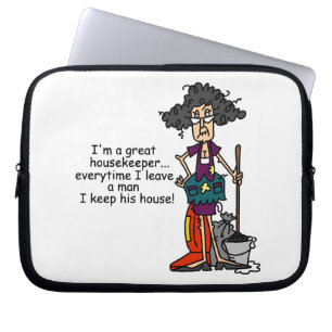 Funda Para Portátil Humor del ama de casa