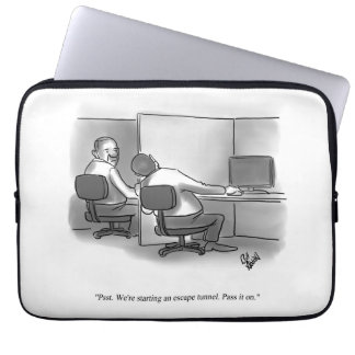 Funda Para Portátil Humor gracioso en el lugar de trabajo