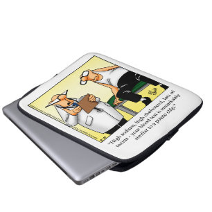 Funda Para Portátil Humor médico divertidísimo Funda portátil