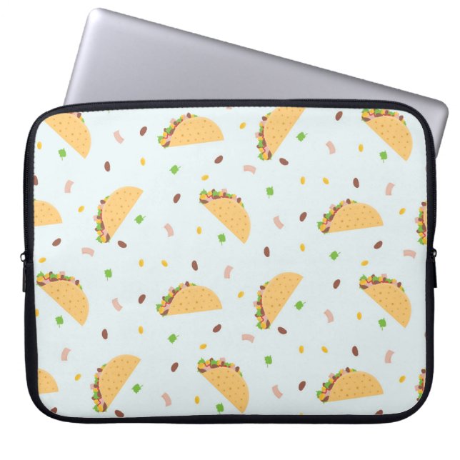 Funda Para Portátil Hundimiento Del Patrón De Tacos (Frente)