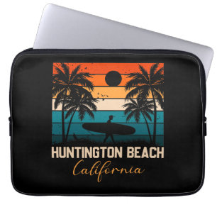 Funda Para Portátil Huntington Beach California Palms Vacation Trip