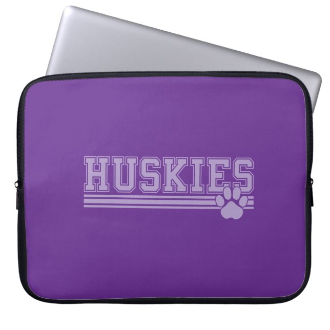 Funda Para Portátil Huskies (Frente)