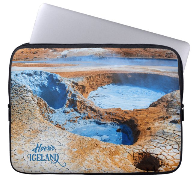 Funda Para Portátil Hverir, Islandia (Frente)