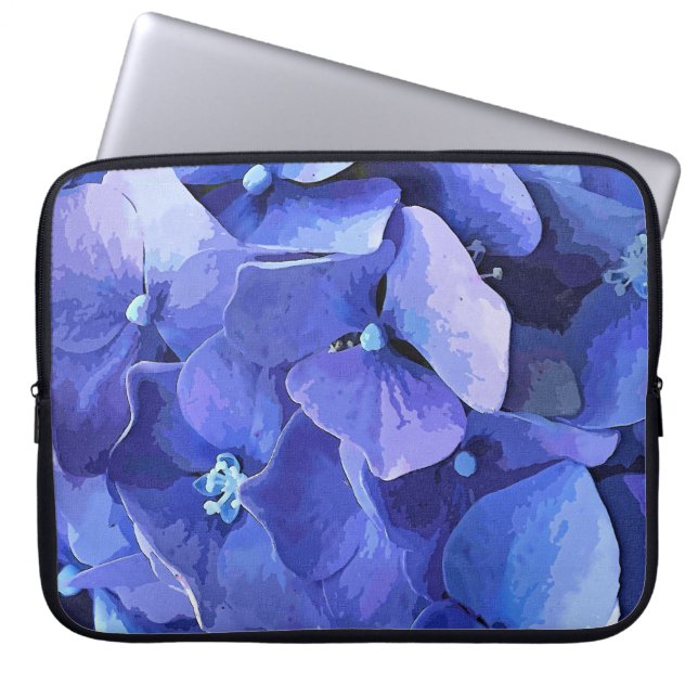 FUNDA PARA PORTÁTIL HYDRANGEA (Frente)