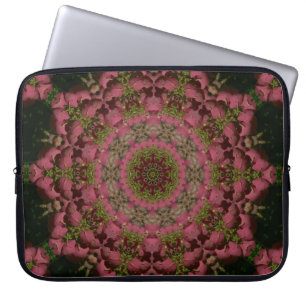 Funda Para Portátil Hydrangea Mandala Mauve