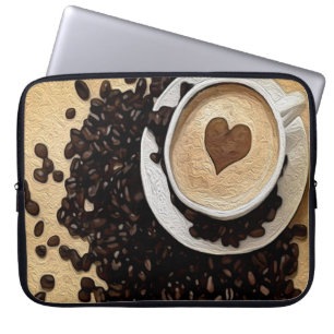 Funda Para Portátil I café del corazón