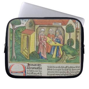 Funda Para Portátil I el 1:8 Elkanah de Samuel conforta a Hannah, de