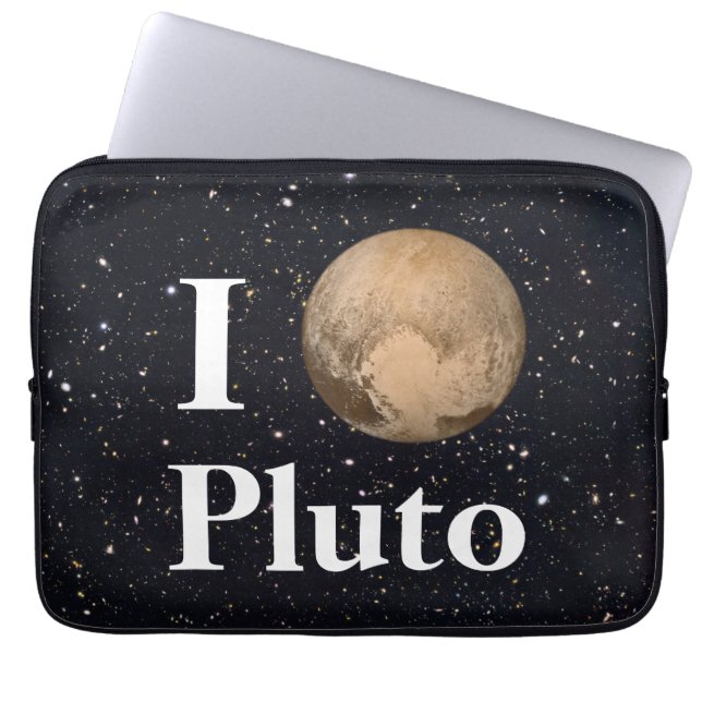 Funda Para Portátil I Heart Pluto Starry Sky (Frente)
