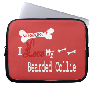 Funda Para Portátil I Love My Bearded Collie