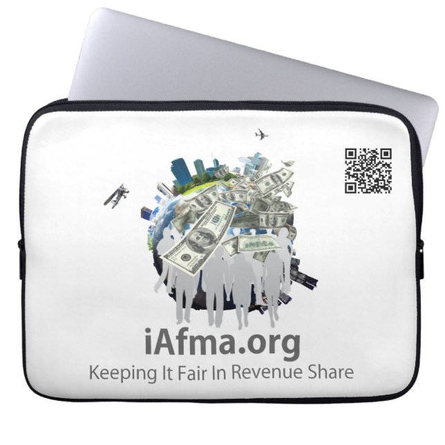 Funda Para Portátil iAfma.org - Funda portátil de 13" (Frente)