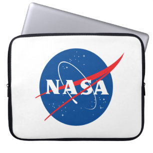 Funda Para Portátil Icónico blanco de cohetes de la NASA