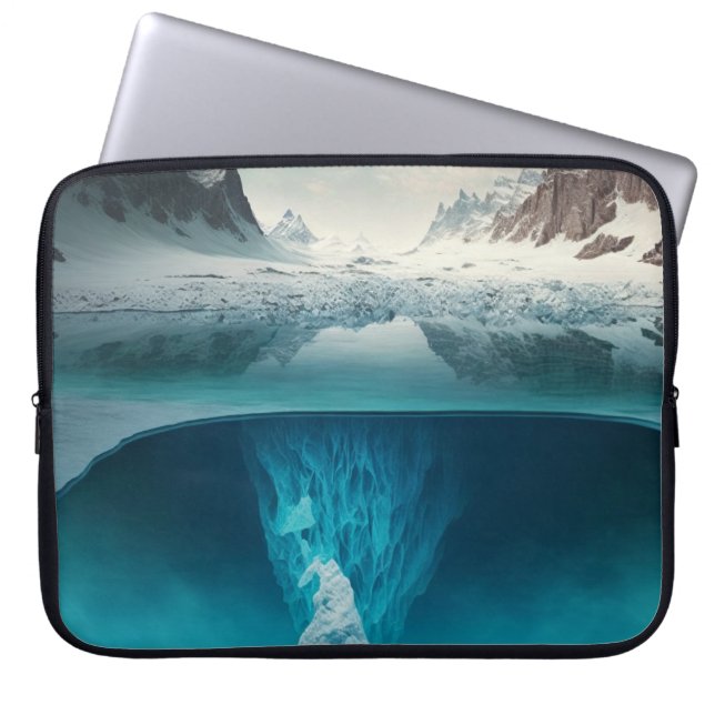 Funda Para Portátil Icy Mountain View (Frente)