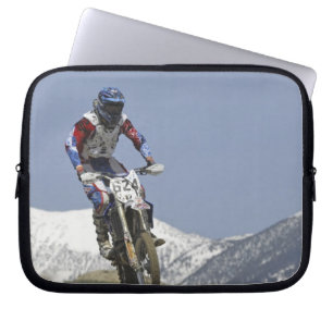 Funda Para Portátil Idaho, carreras de motocross, carreras de motocicl
