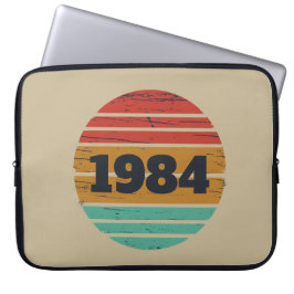 Funda Para Portátil Idea de regalo de cumpleaños vintage personalizada