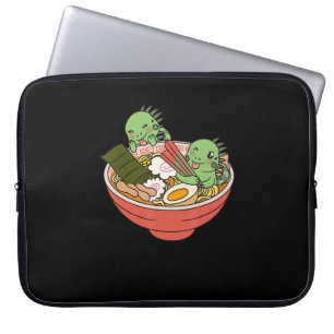 Funda Para Portátil Iguana Kawaii Ramen Gracioso Regalo Mascota