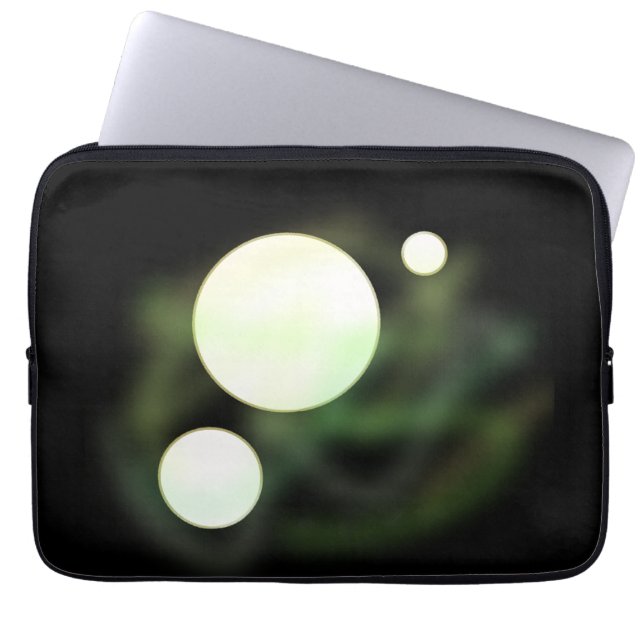 Funda Para Portátil Illusory natural energy lightエレクトロニクスバッグ (Frente)
