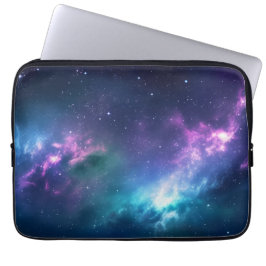 Funda Para Portátil Iluminación estelar: Nebulosa con estrellas brilla