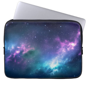 Funda Para Portátil Iluminación estelar: Nebulosa con estrellas brilla