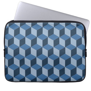 Funda para portátil - Ilusión de bloques de constr
