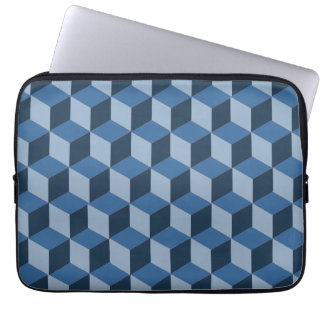 Funda para portátil - Ilusión de bloques de constr