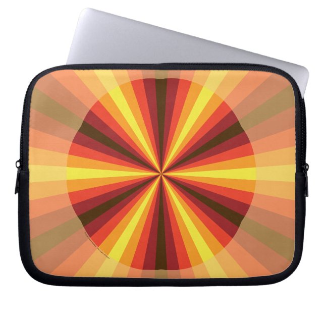 Funda para portátil Ilusión de Otoño (Frente)