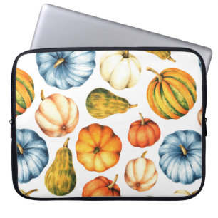 Funda Para Portátil Ilustracion acuático con calabazas. Paro sin solda