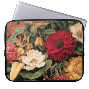 Funda Para Portátil Ilustracion botánico vintage