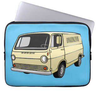 Funda Para Portátil Ilustracion clásico van personalizado