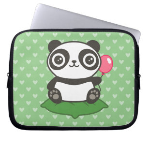 Funda Para Portátil Ilustracion Cute Panda