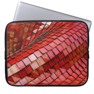 Funda Para Portátil Ilustracion de azulejos rojos