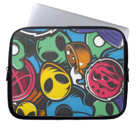 Funda Para Portátil Ilustracion de graffiti