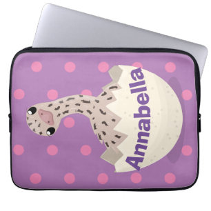 Funda Para Portátil Ilustracion de personalizado de avestruz de bebé