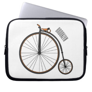 Funda Para Portátil Ilustracion de personalizado de bicicletas de alta
