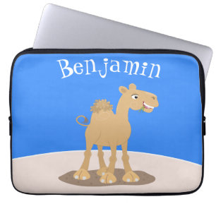 Funda Para Portátil Ilustracion de personalizado de camello alegre y s