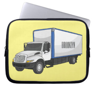 Funda Para Portátil Ilustracion de personalizado de camiones de cajas