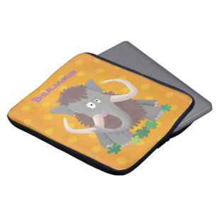 Funda Para Portátil Ilustracion de personalizado de mamut bobo gracios