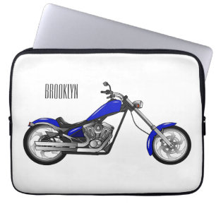 Funda Para Portátil Ilustracion de personalizado de motocicleta de hel