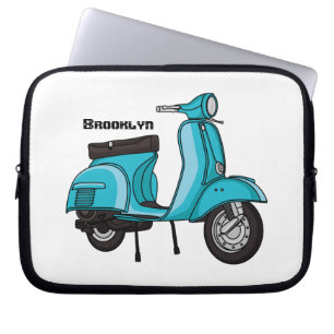 Funda Para Portátil Ilustracion de personalizado de motocicletas con c