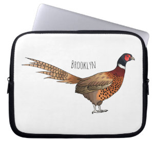 Funda Para Portátil Ilustracion de personalizado de pájaro de cuello a