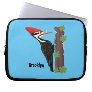 Funda Para Portátil Ilustracion de personalizado de pájaros carpintero