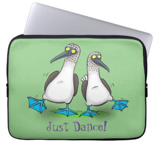 Funda Para Portátil Ilustracion de personalizado de pezuñas azules div