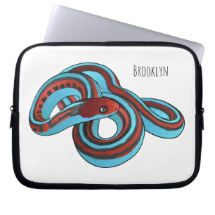 Funda Para Portátil Ilustracion de personalizado de serpiente de San F