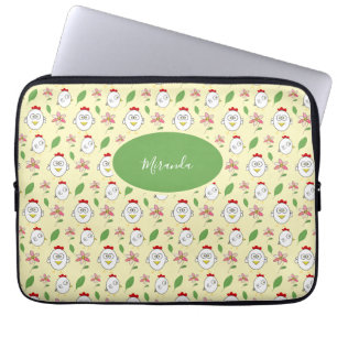 Funda Para Portátil Ilustracion de pollo Personalizado