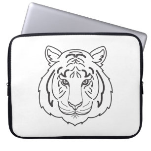 Funda Para Portátil Ilustracion de tigres