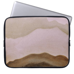 Funda Para Portátil Ilustracion del hombre sentado con una pose medita