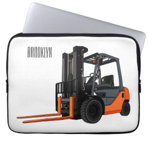 Funda Para Portátil Ilustracion del personalizado de elevación de la h