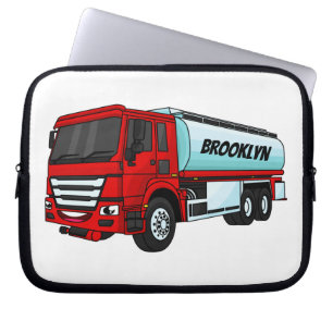 Funda Para Portátil Ilustracion del personalizado de transporte de com
