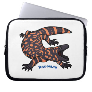 Funda Para Portátil Ilustracion del personalizado monstruo de la gila 
