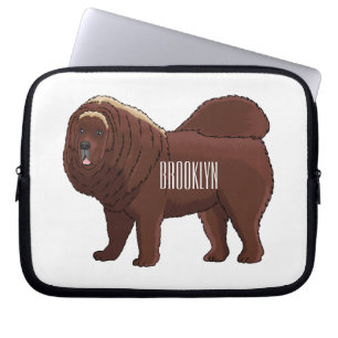 Funda Para Portátil Ilustracion del personalizado tibetano Mastiff