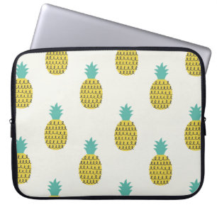 Funda Para Portátil Ilustracion Divertido Vintage Pineapple Seamless.